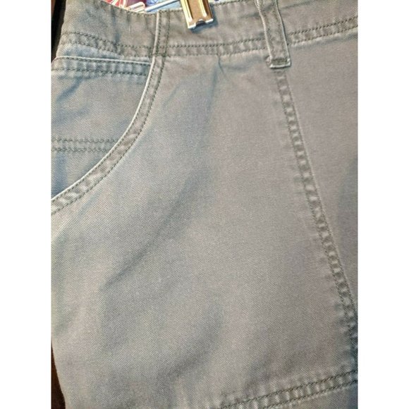 Tangents Army Green Straight Skirt Size 13/14 Womens - Picture 6 of 6